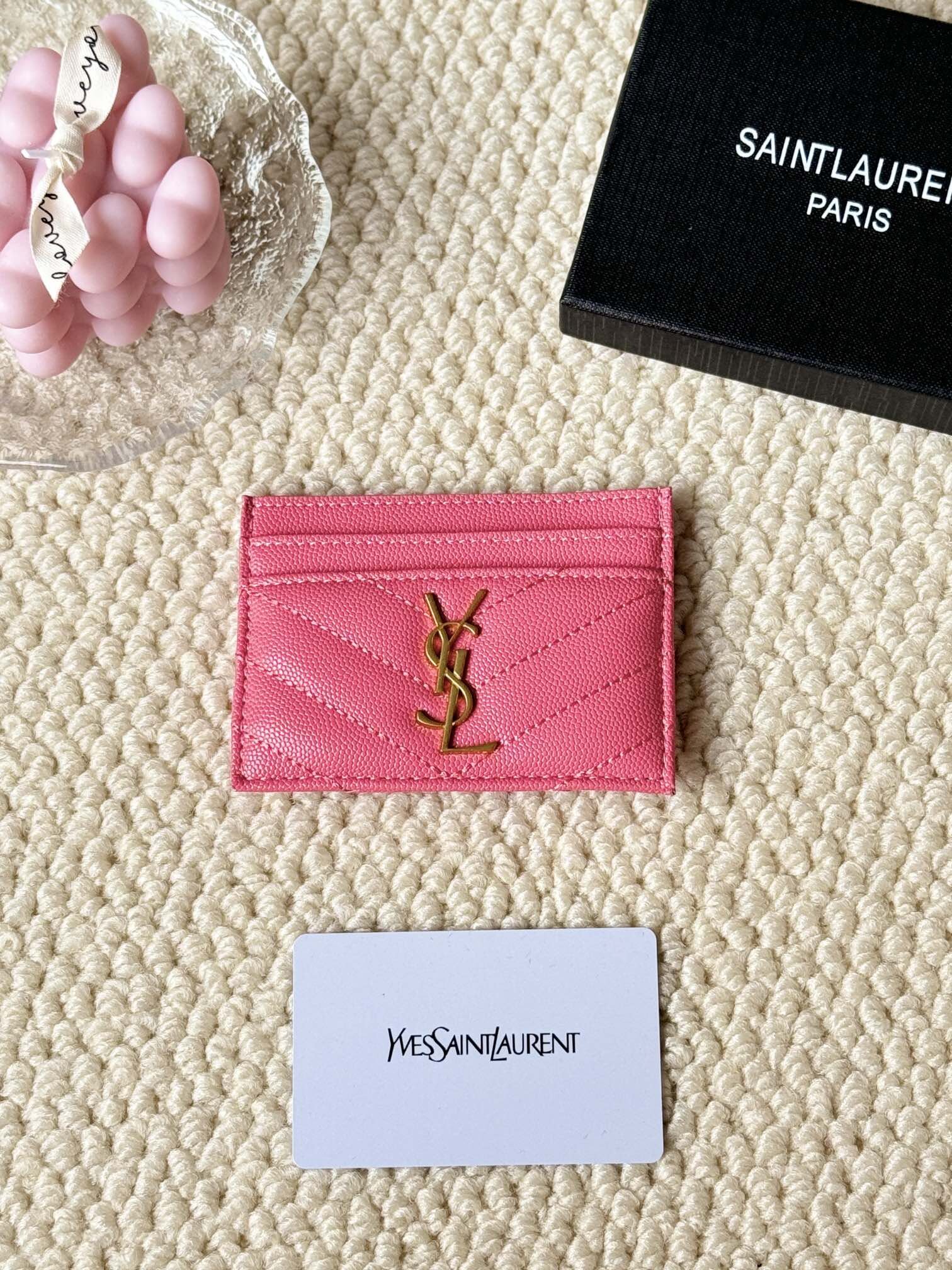 YSL 423291 10.5×7.5×0.5cm 5